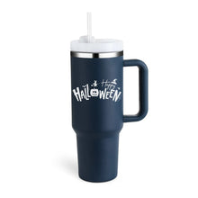 40 Oz Tumbler With Handle Straw Insulated, Stainless Steel Gifts For Valentine Lover Suitable For Car Gym Office Travel Sip Smarts