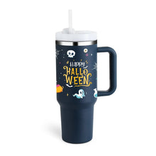 40 Oz Tumbler With Handle Straw Insulated, Stainless Steel Gifts For Valentine Lover Suitable For Car Gym Office Travel Sip Smarts